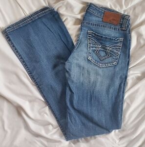 Big Star Maddie Distressed Boot Cut Jeans, Sz 29XL